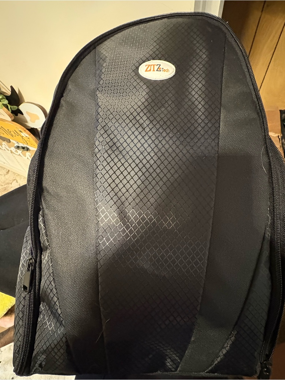 Camera bag with accessories dividers